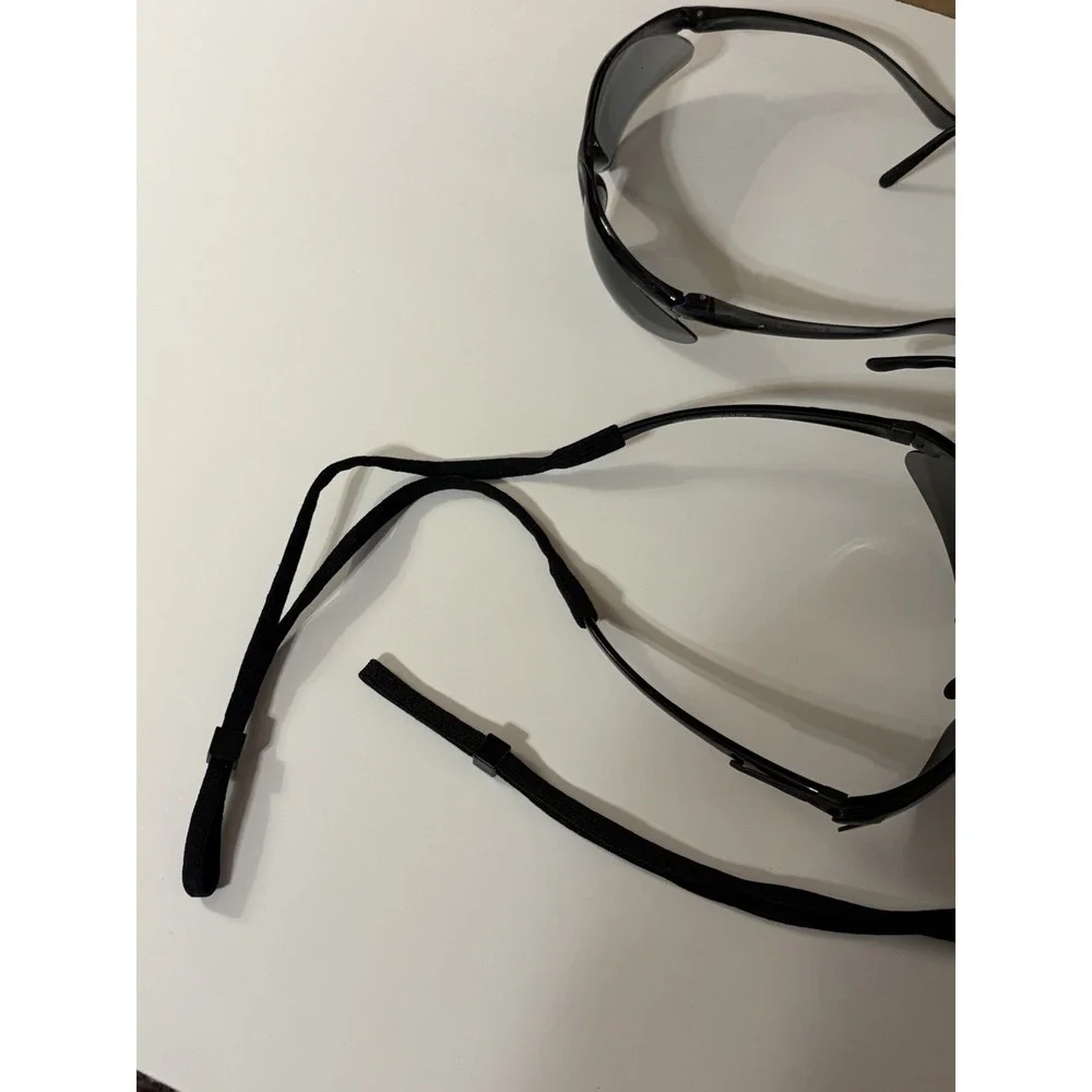 Safety Glasses, Sunglasses Lot of 4 pairs with 2 adjustable straps, Workwear